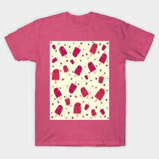 Raspberry sorbet Kawaii Sweet Raspberry Sorbet Time pattern T-Shirt